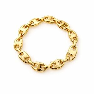 Tory Burch GOLD-TONE GEMINI LINK BRACELET